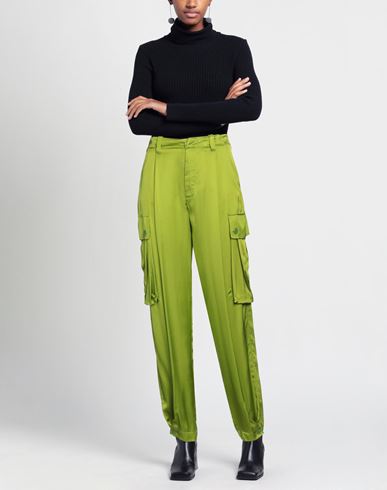 Woman Pants Acid green