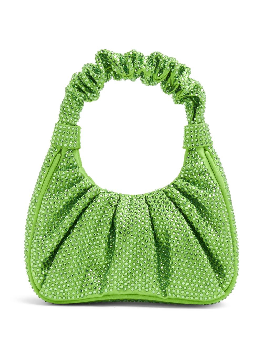 Gabbi ruched hobo shoulder bag - Green