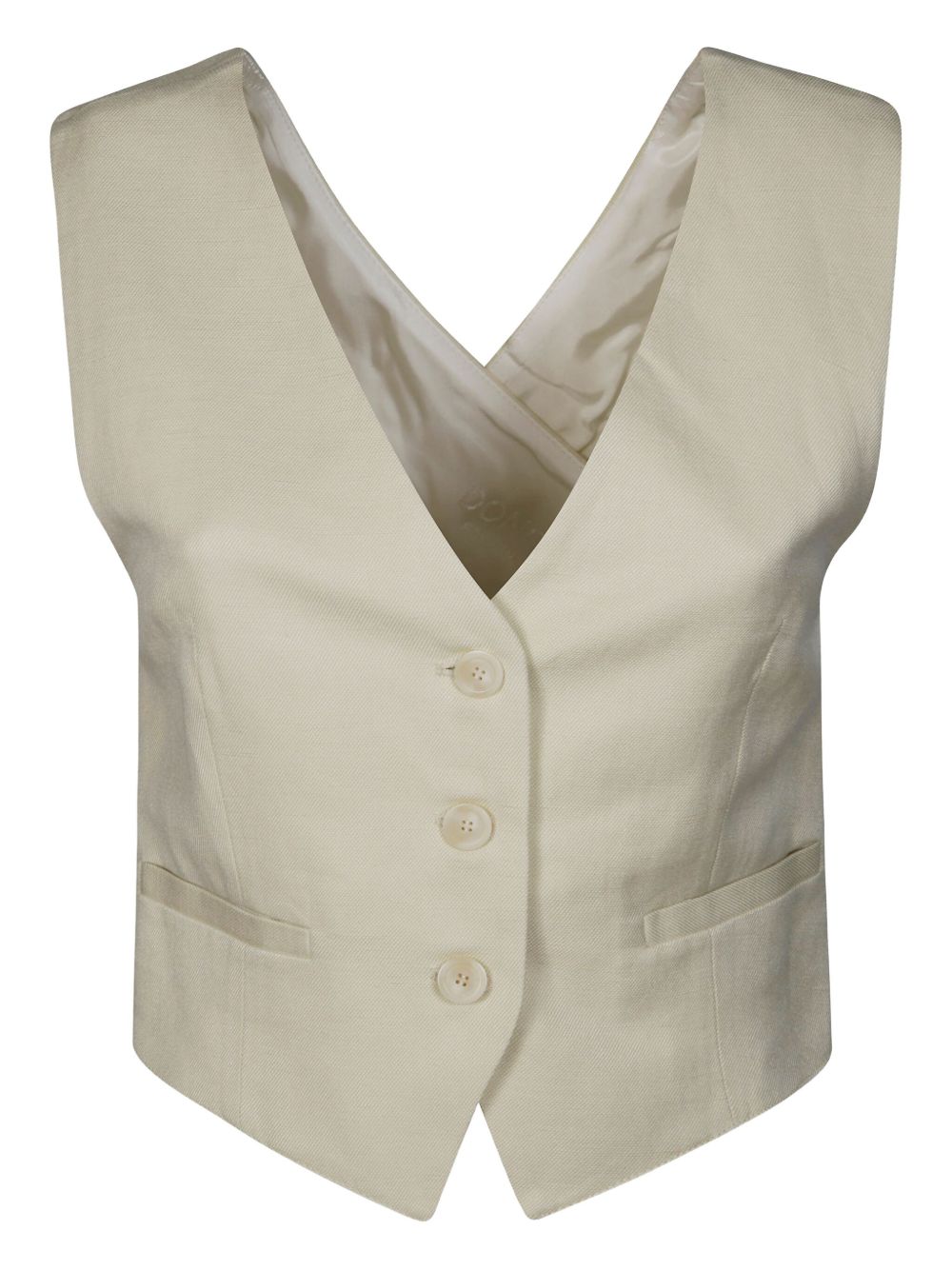 Waistcoat Woman color Milk