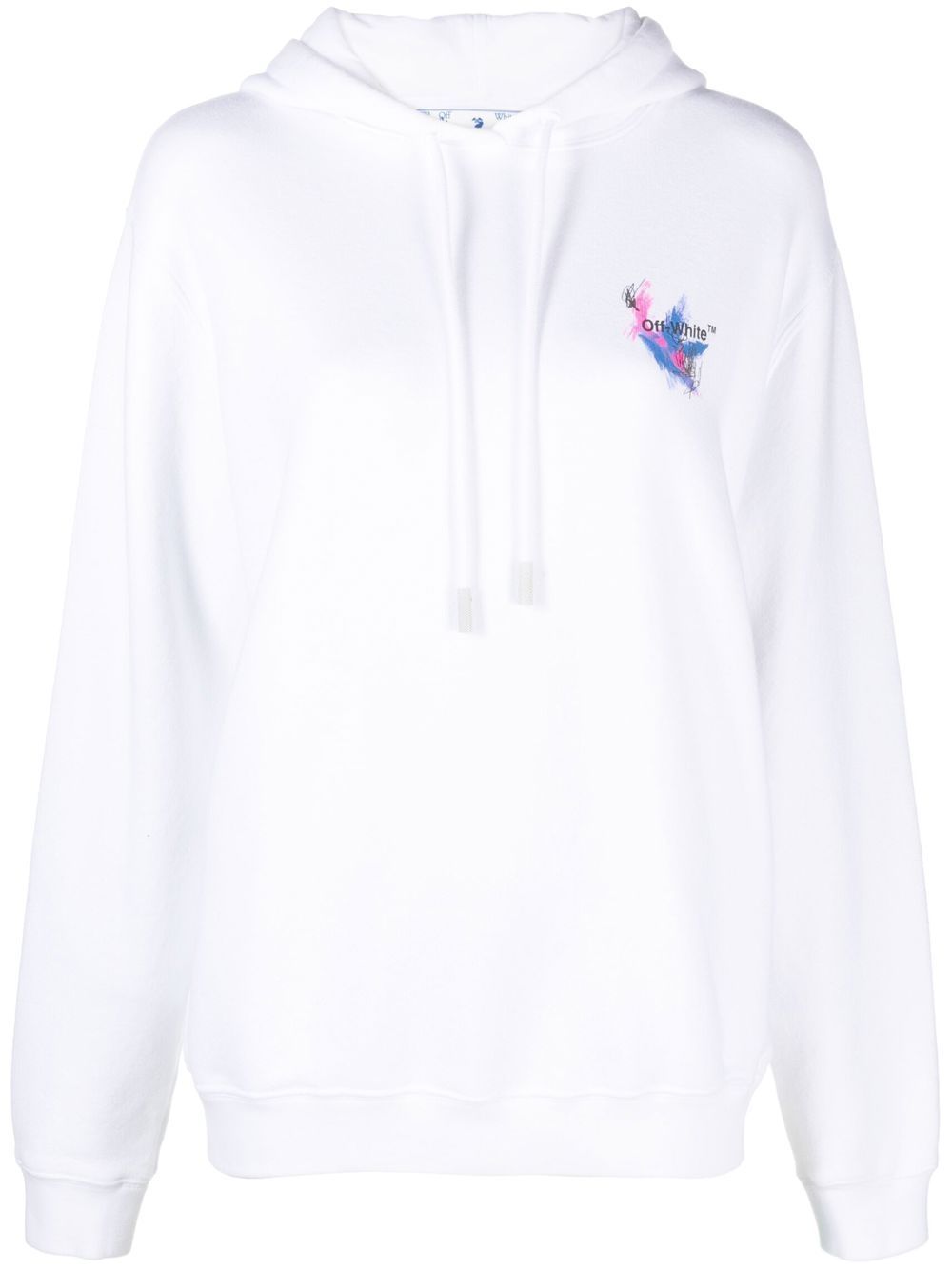 Logo pullover hoodie