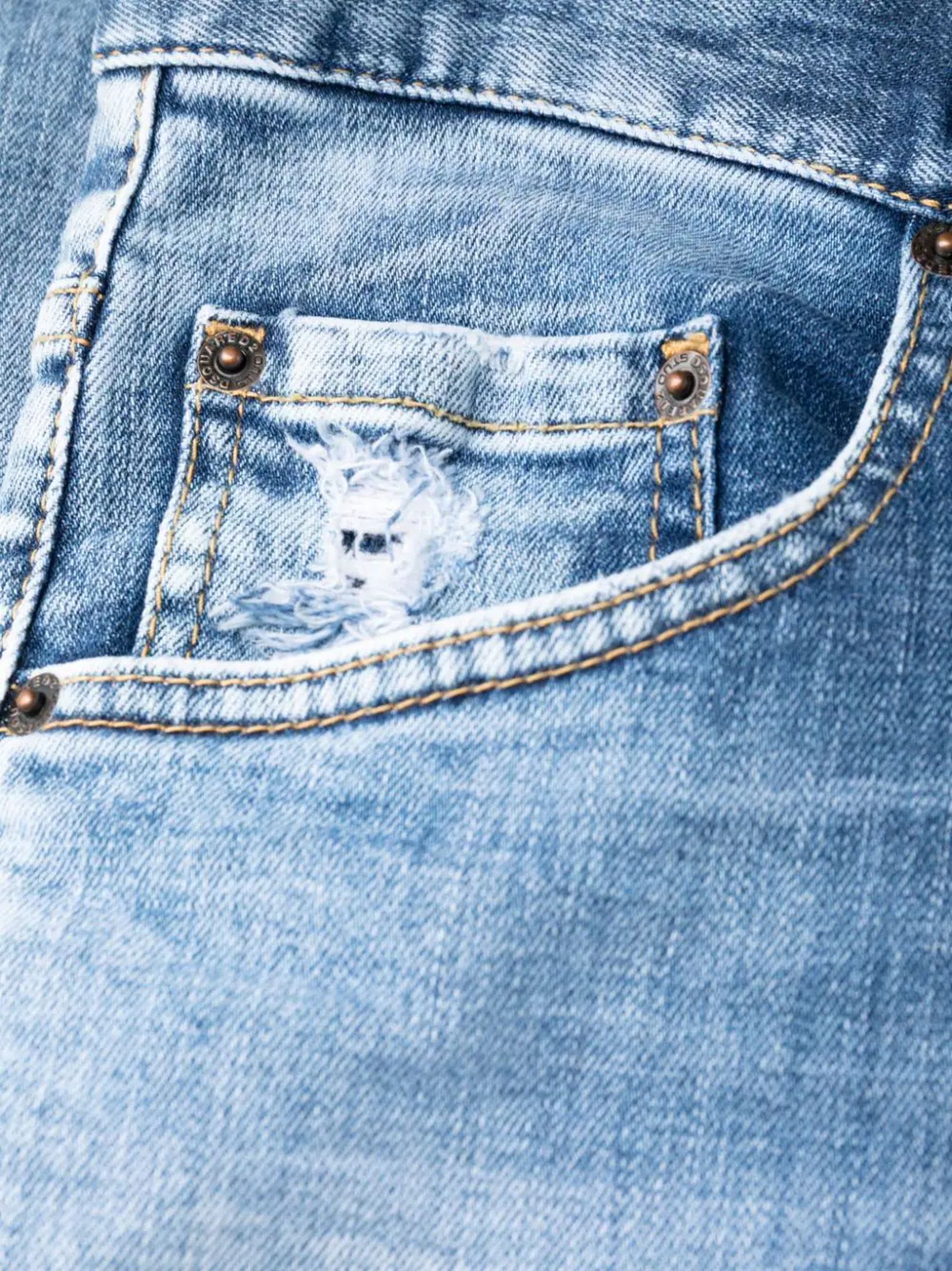 Light Blue Cotton Jeans