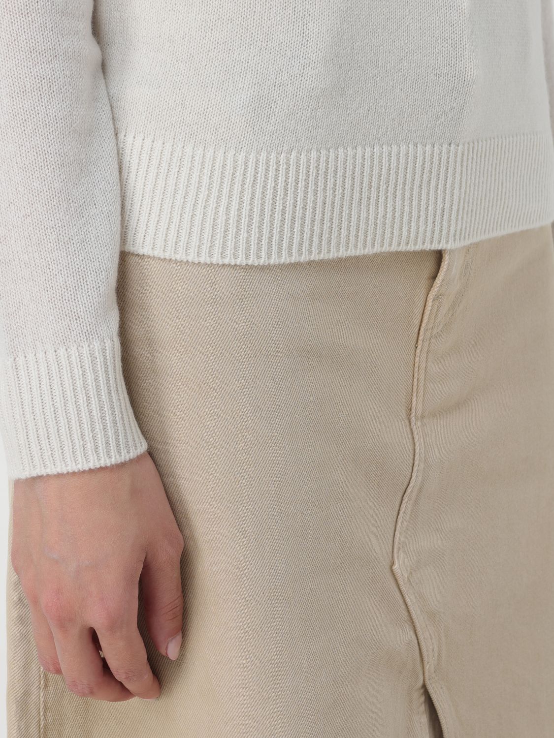 Sweater Woman color Ivory