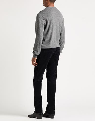 Man Sweater Grey Size 40 Virgin Wool