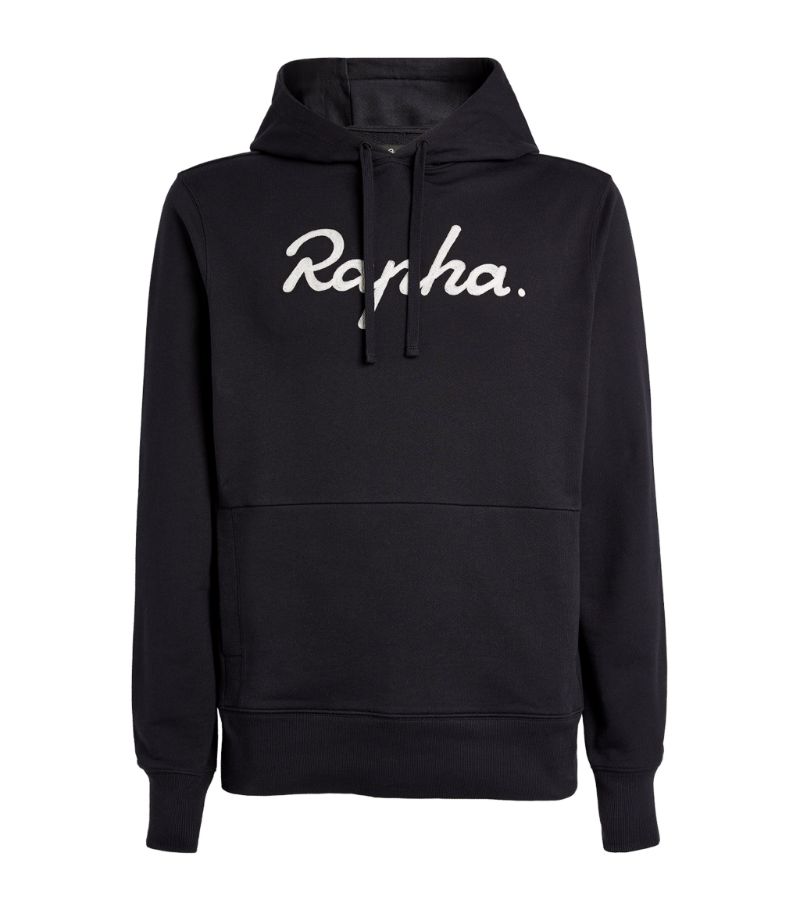 Embroidered-Logo Hoodie