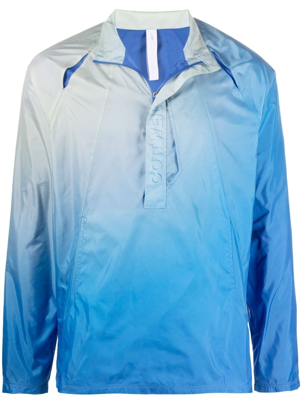 Gradient-effect lightweight jacket - Blue