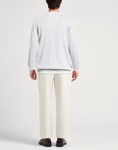 Maison Kitsuné Man Cardigan Light grey Size L Cotton