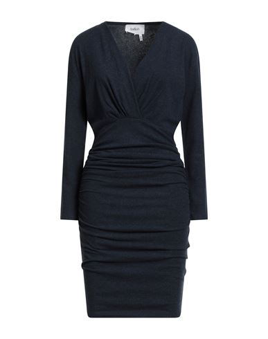 Woman Mini dress Navy Size 2 Cotton, Modal, Elastane