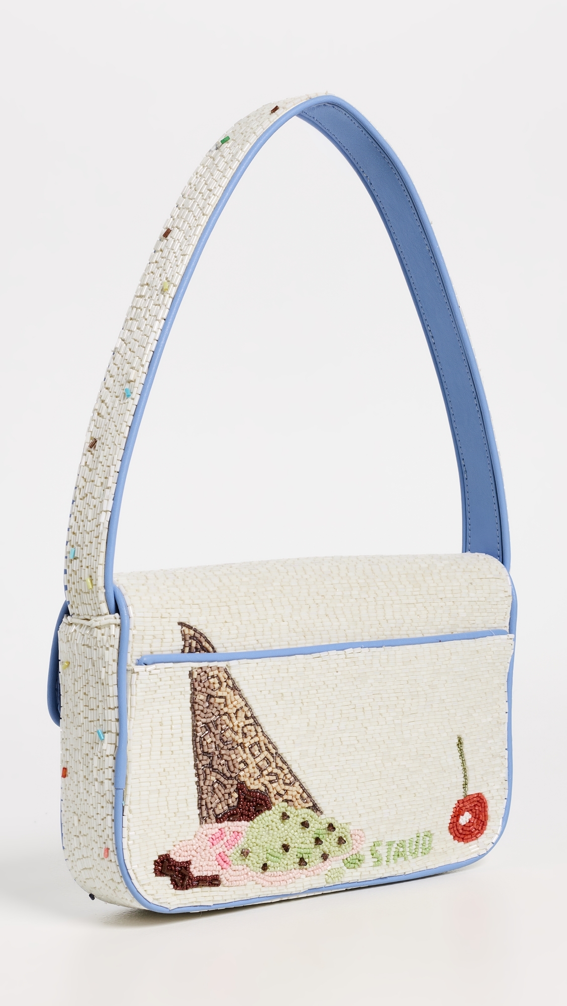 Tommy Beaded Shoulder Bag Triple Scoop One Size