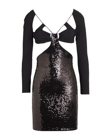 Amazuìn Woman Mini dress Black Size ONESIZE Polyamide, Elastane