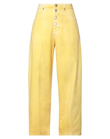 Woman Denim pants Yellow