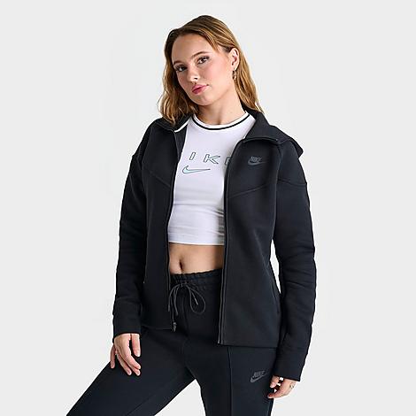 Women's Sportswear Tech Fleece Windrunner Full-Zip Hoodie in Black
