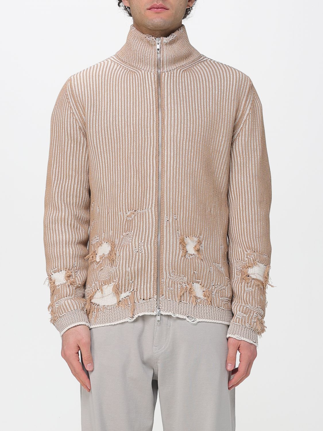 Sweater Men color Camel