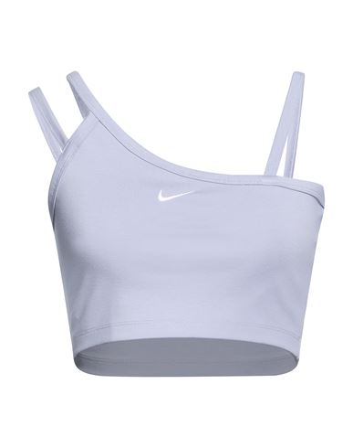 Woman Top Lilac Size L Viscose, Nylon, Elastane