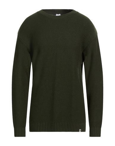 Man Sweater Military green Size XXL Modal, Wool