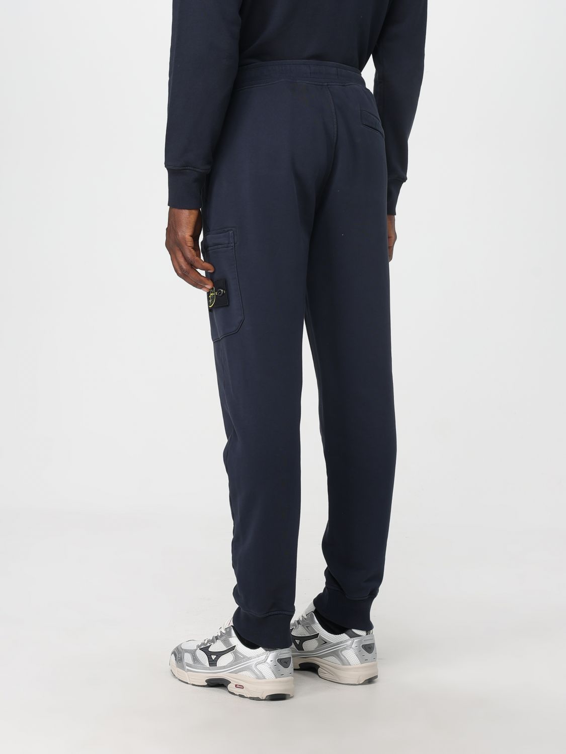 Pants Men color Blue