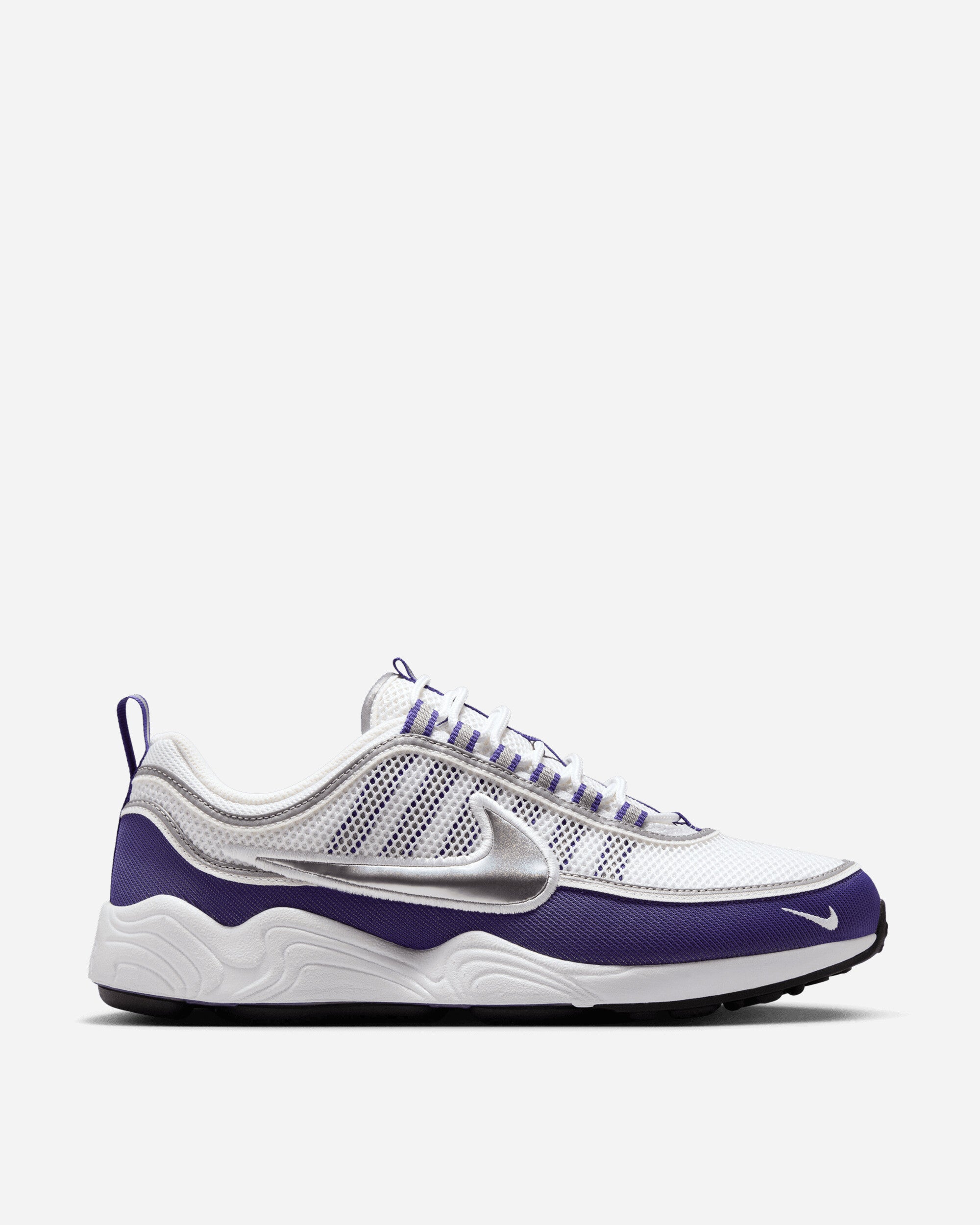 Nike Air Zoom SPiridon SP Sneaker in White/Silver/Concord