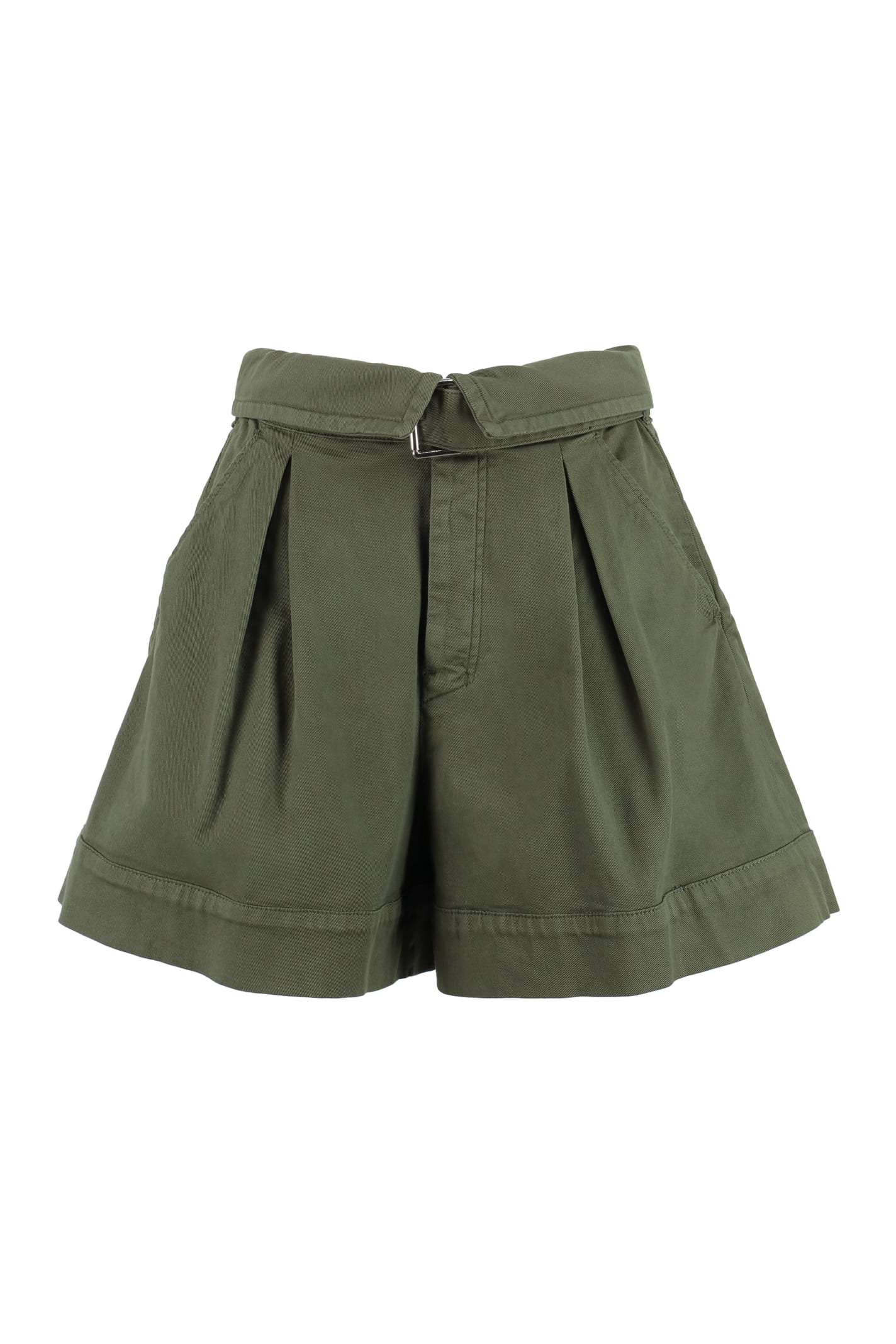 Judo pleated shorts - Green