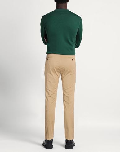 Man Pants Sand Size 38 Cotton, Elastane