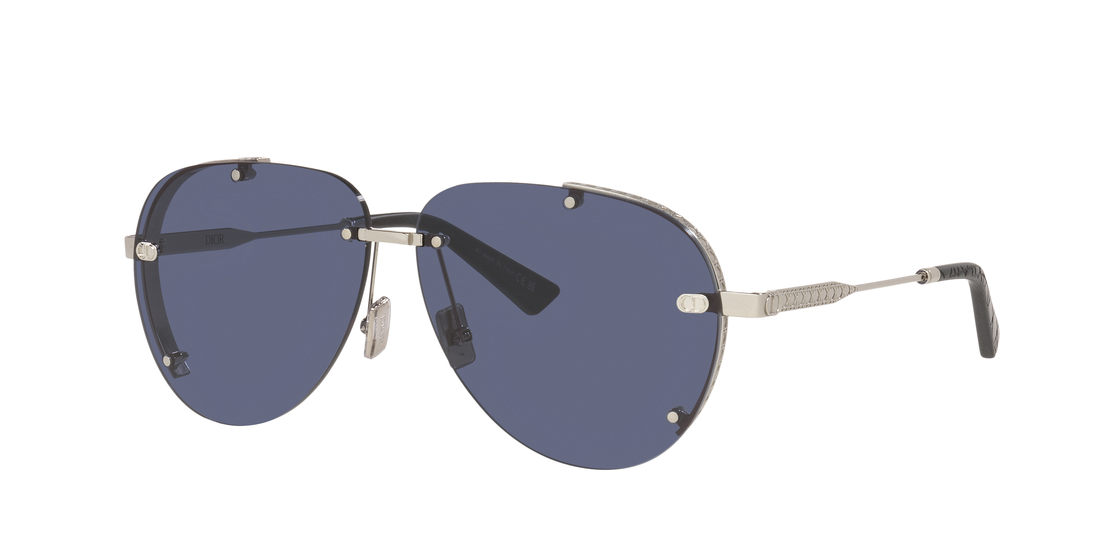 DIOR Man Sunglass Neodior A1U - Frame color: Gold, Lens color: Green