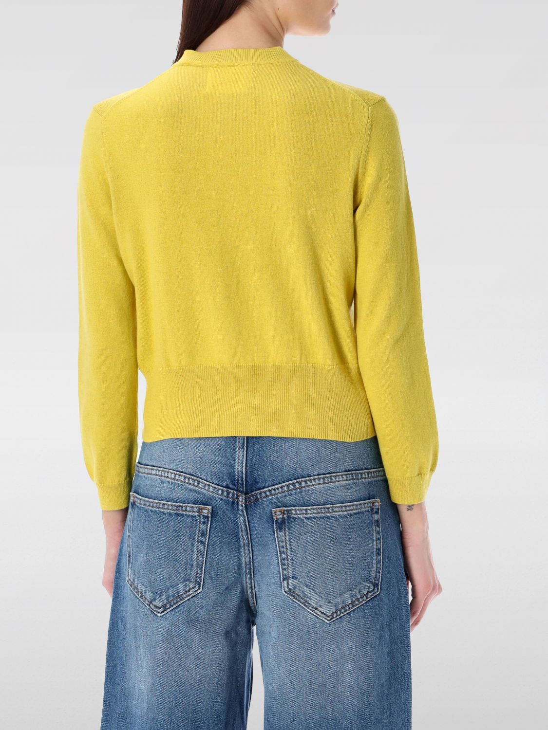 Cardigan Woman color Yellow