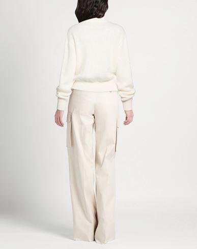 Woman Turtleneck Ivory Size 12 Mohair wool, Silk