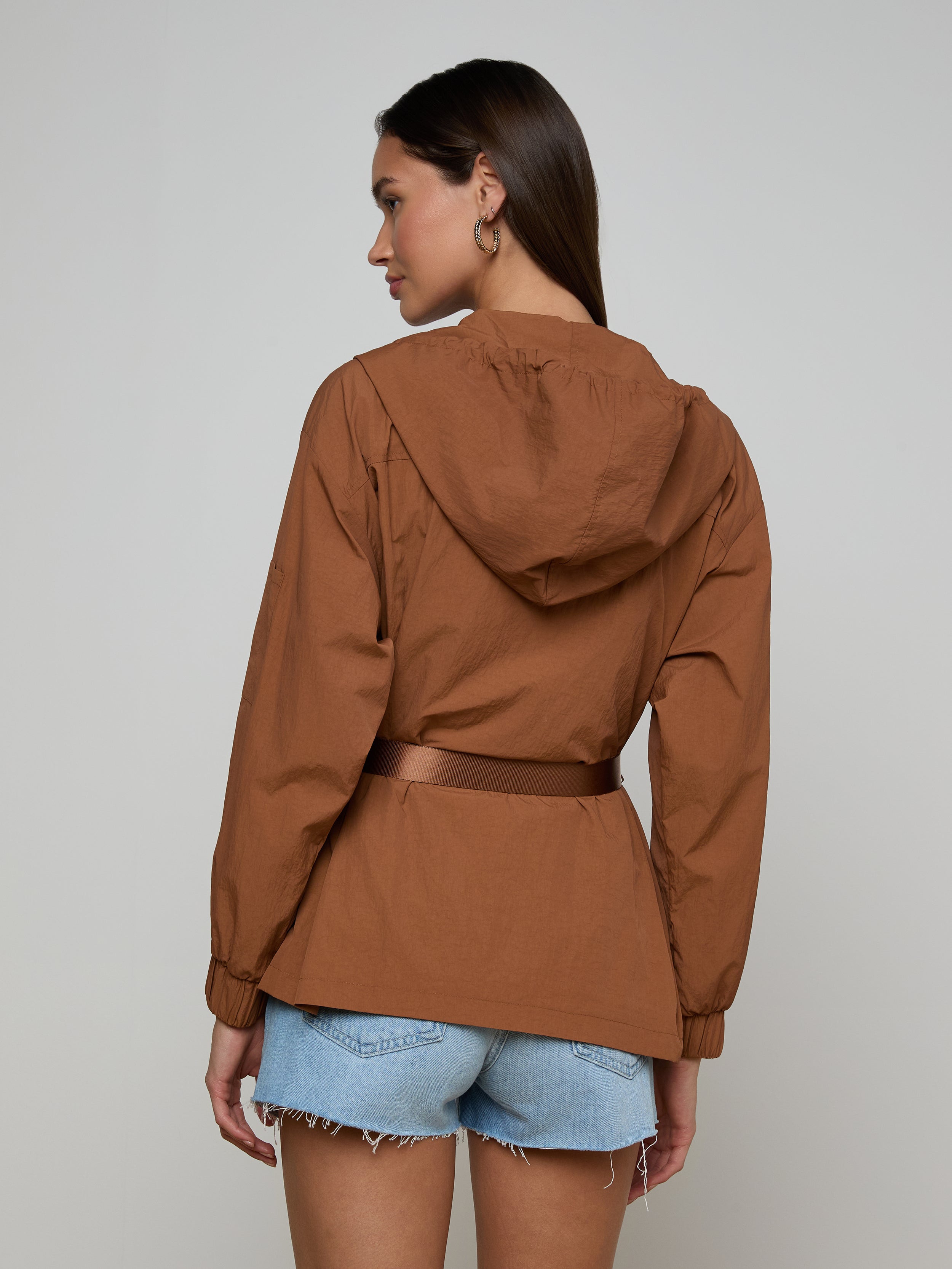 Calina Windbreaker In Fawn