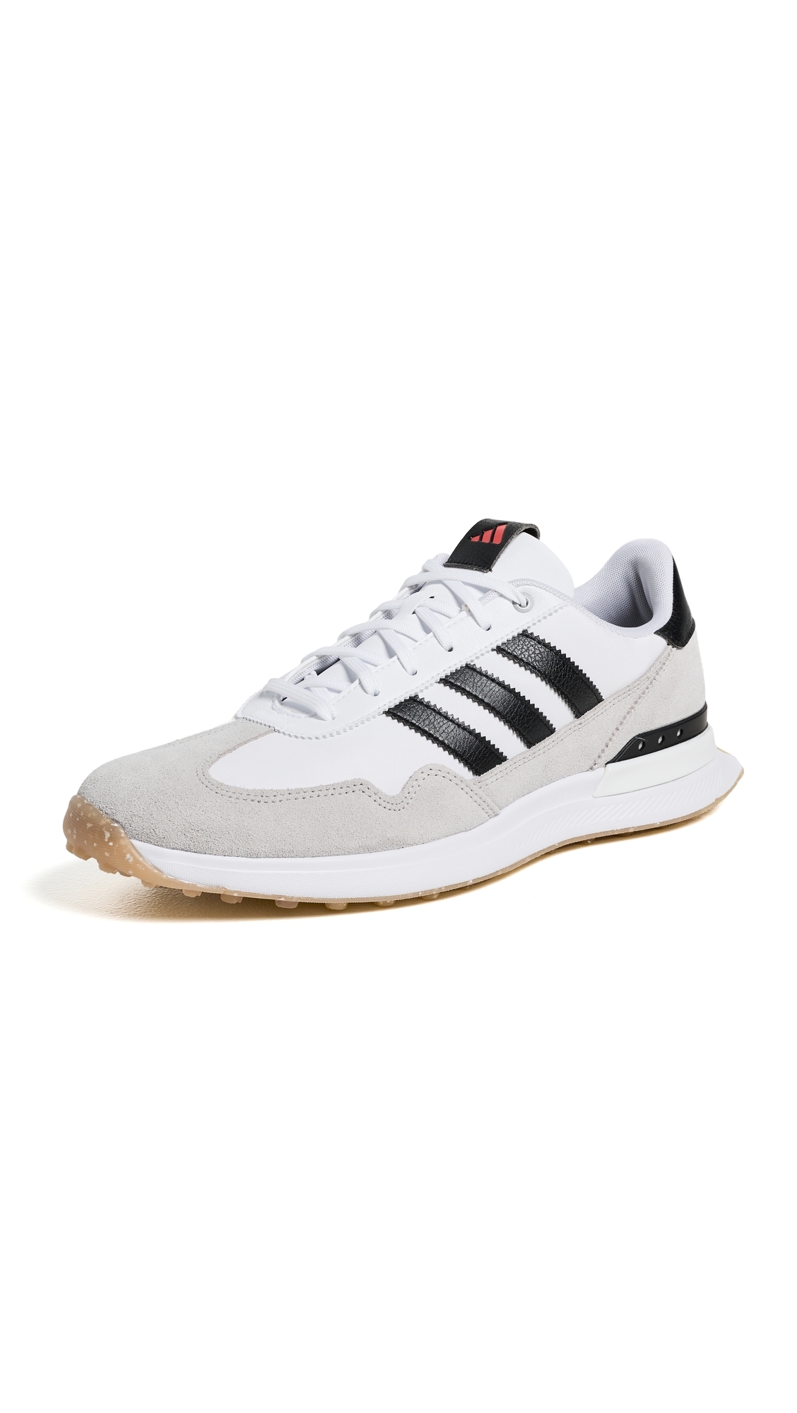 S2G 26 Textile Spikeless Golf Shoes Ftwr White/Core Black/Grey Two