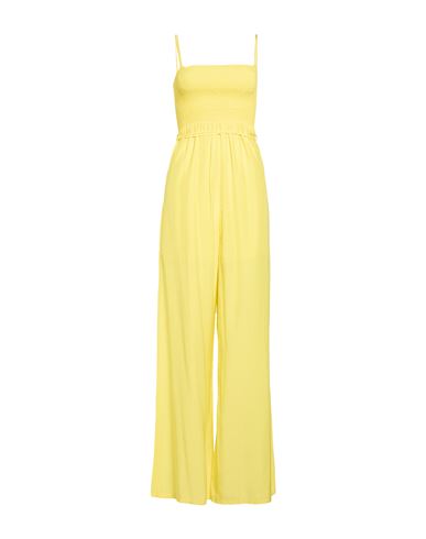 Woman Jumpsuit Yellow Size 6 Viscose