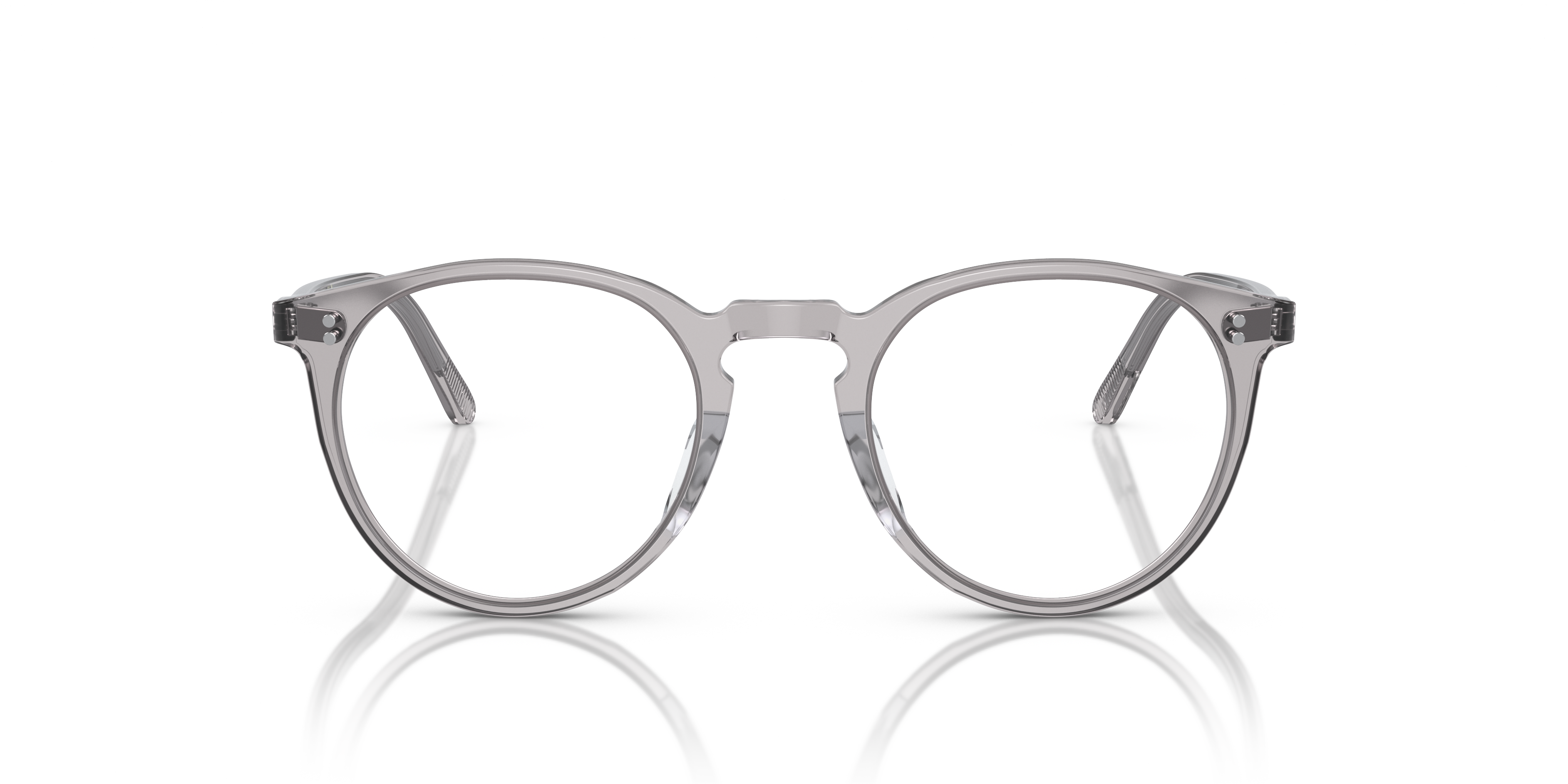 Oliver Peoples Uomo Oliver Peoples OV5183 O'MALLEY 1132 Montature da vista Acetato Grigio Trasparente Pantos Normale