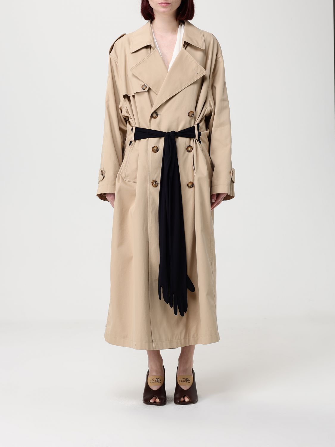 Coat Woman color Beige