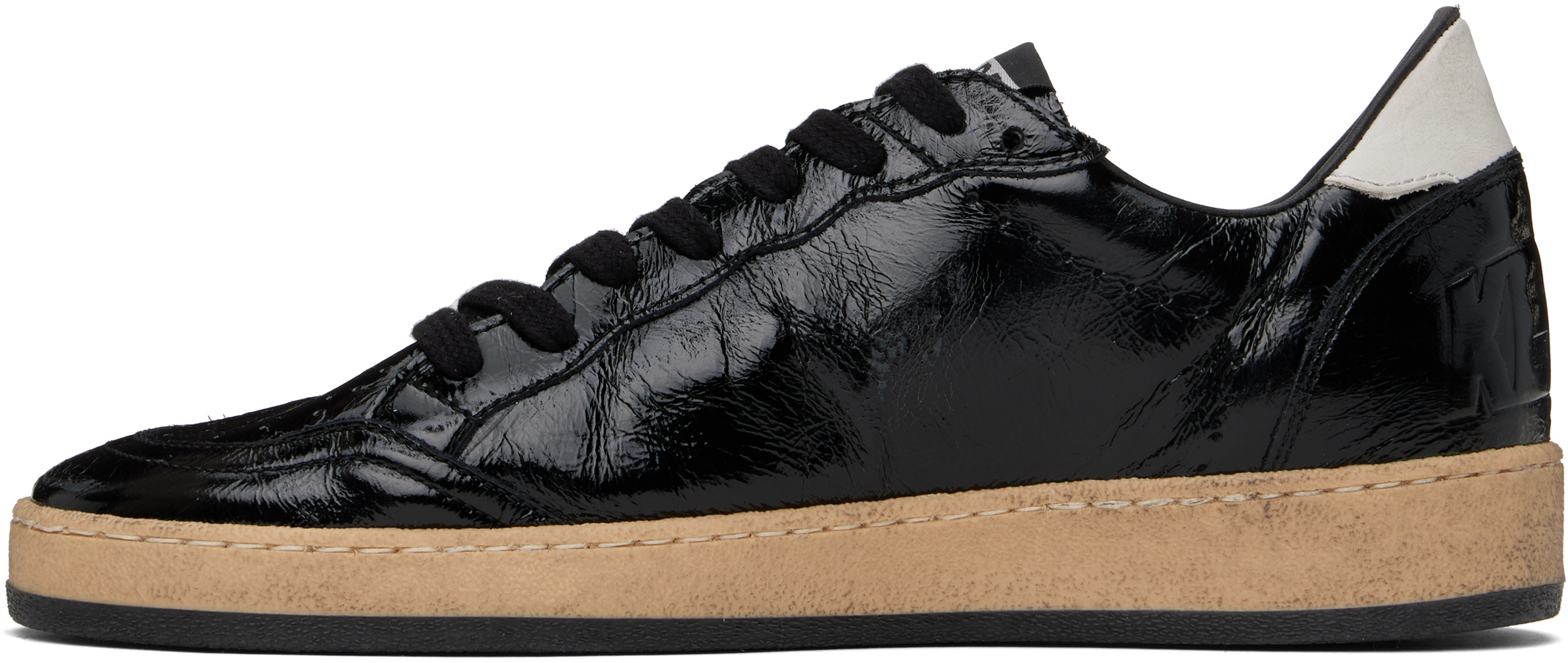 Golden Goose Black & White Ball Star Sneakers