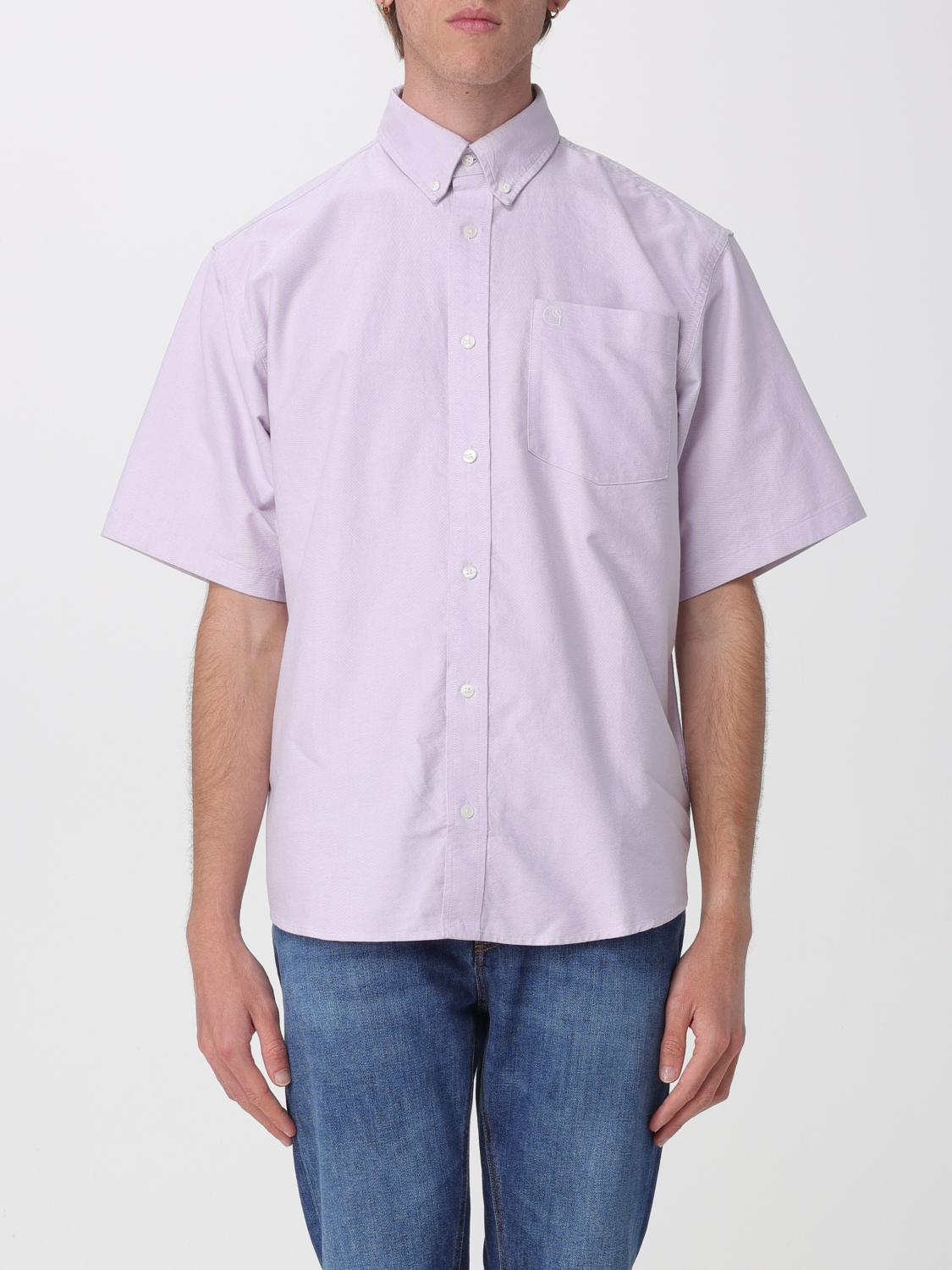 Shirt Men color Plum