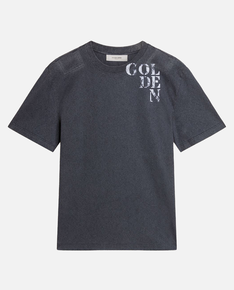 Blue Cotton T-shirt