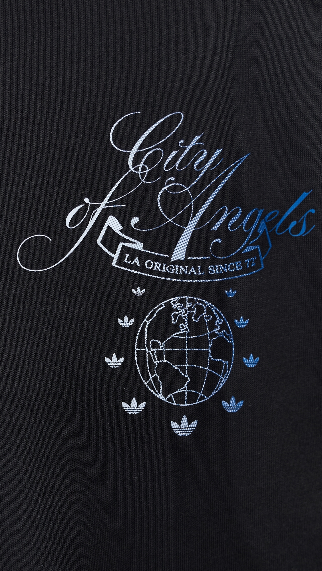 LA City Tee Black/Crew Yellow