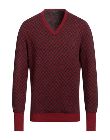Man Sweater Brick Size 36 Cashmere