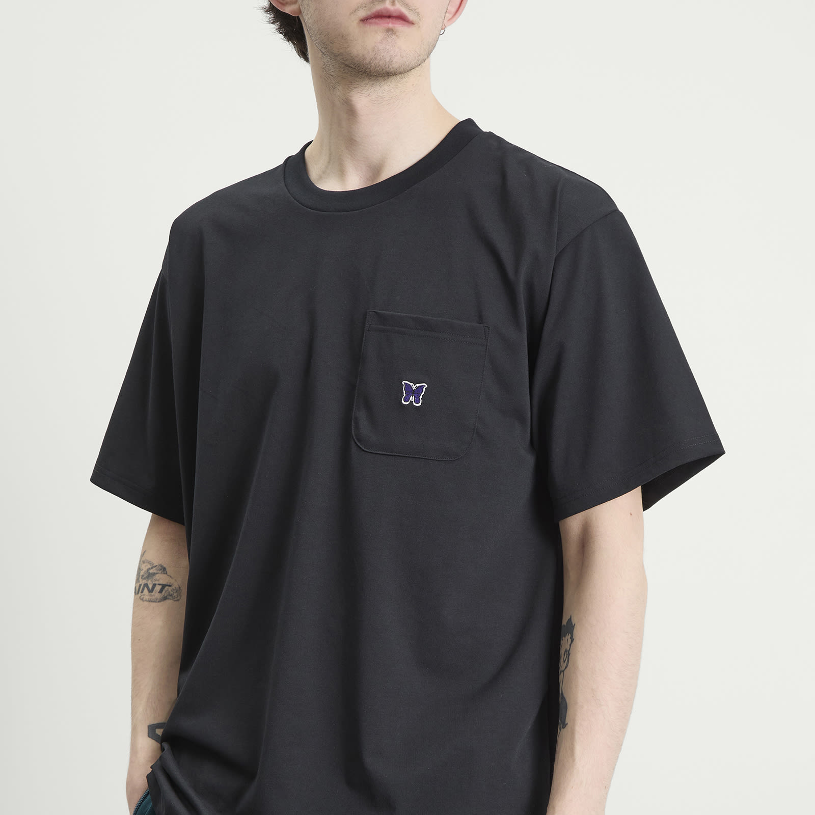 Men's Papillion Pocket T-Shirt Black