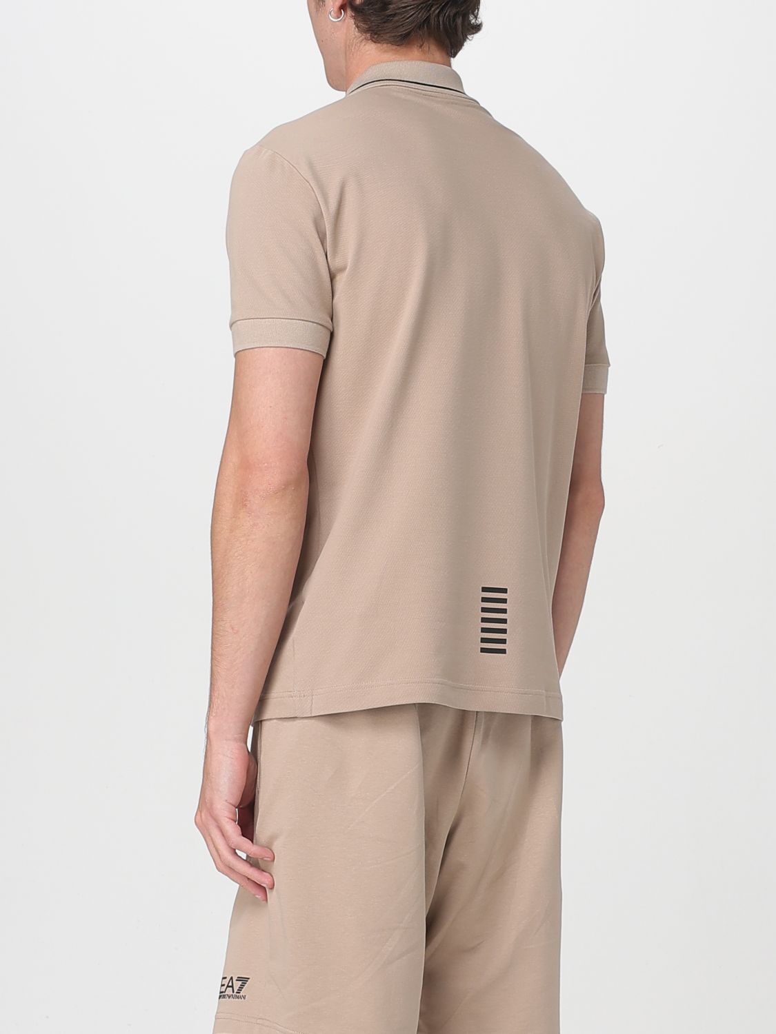 Polo Shirt Men color Beige