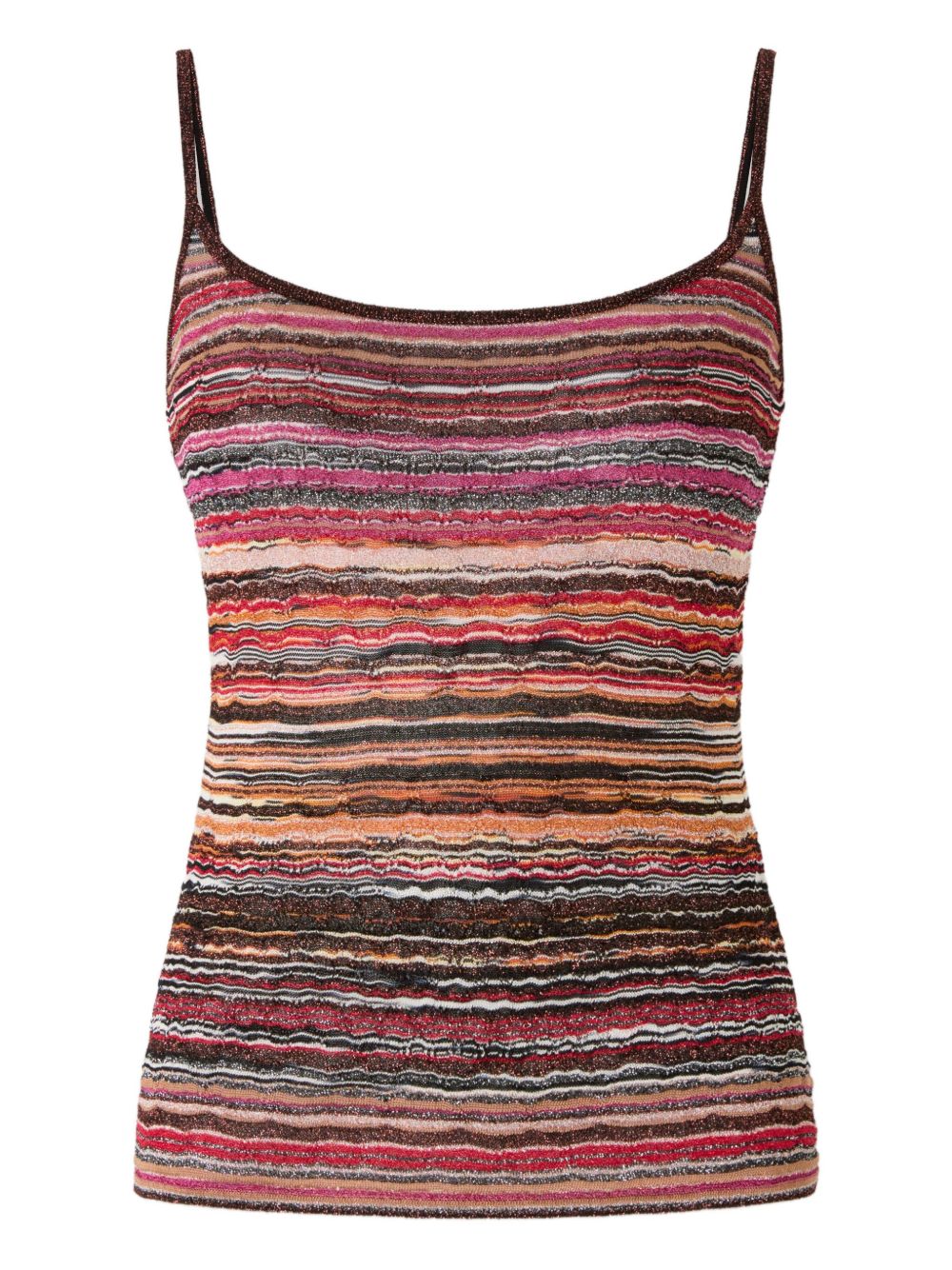 Striped tank top - Neutrals