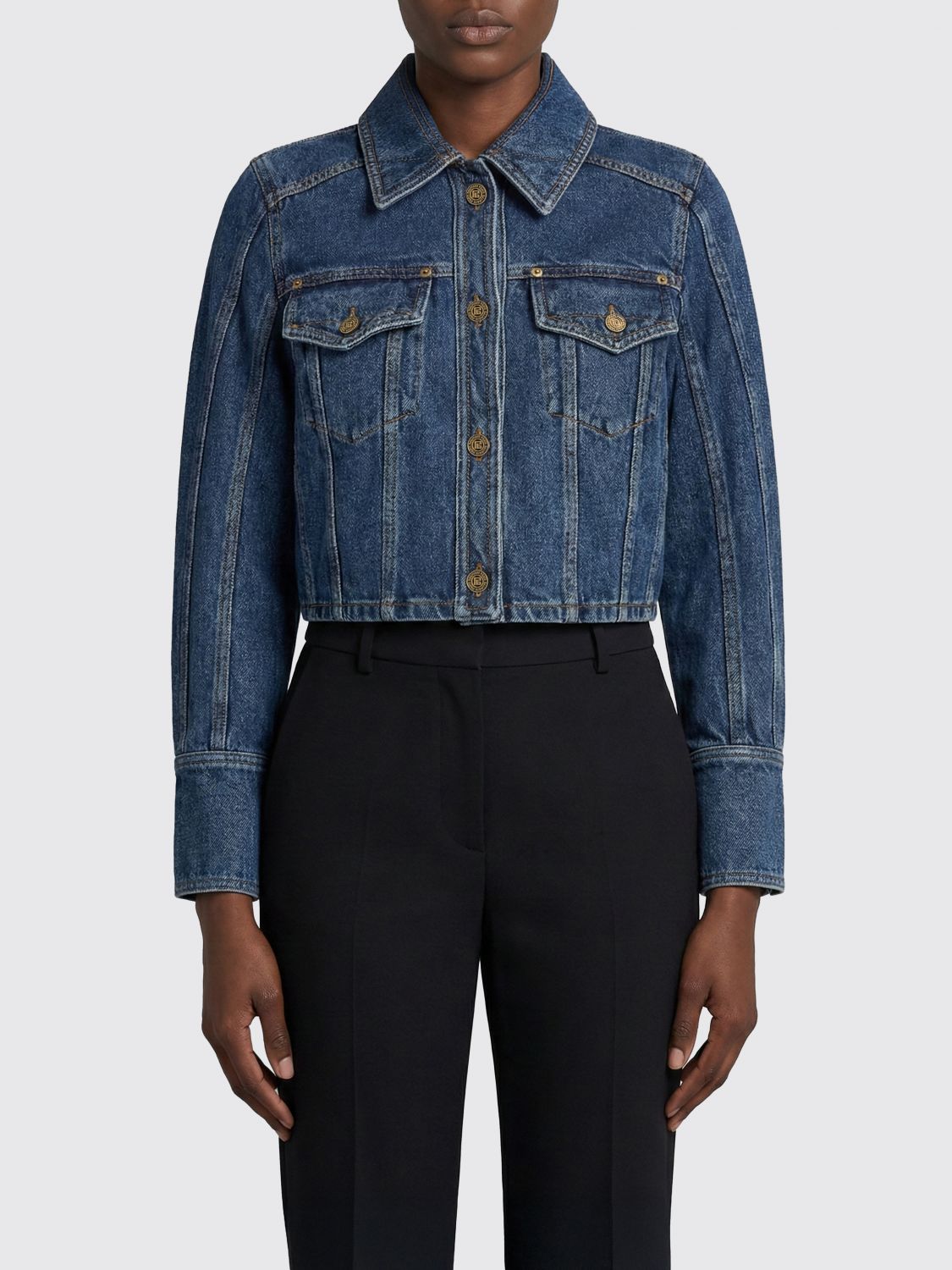 Jacket Woman color Blue