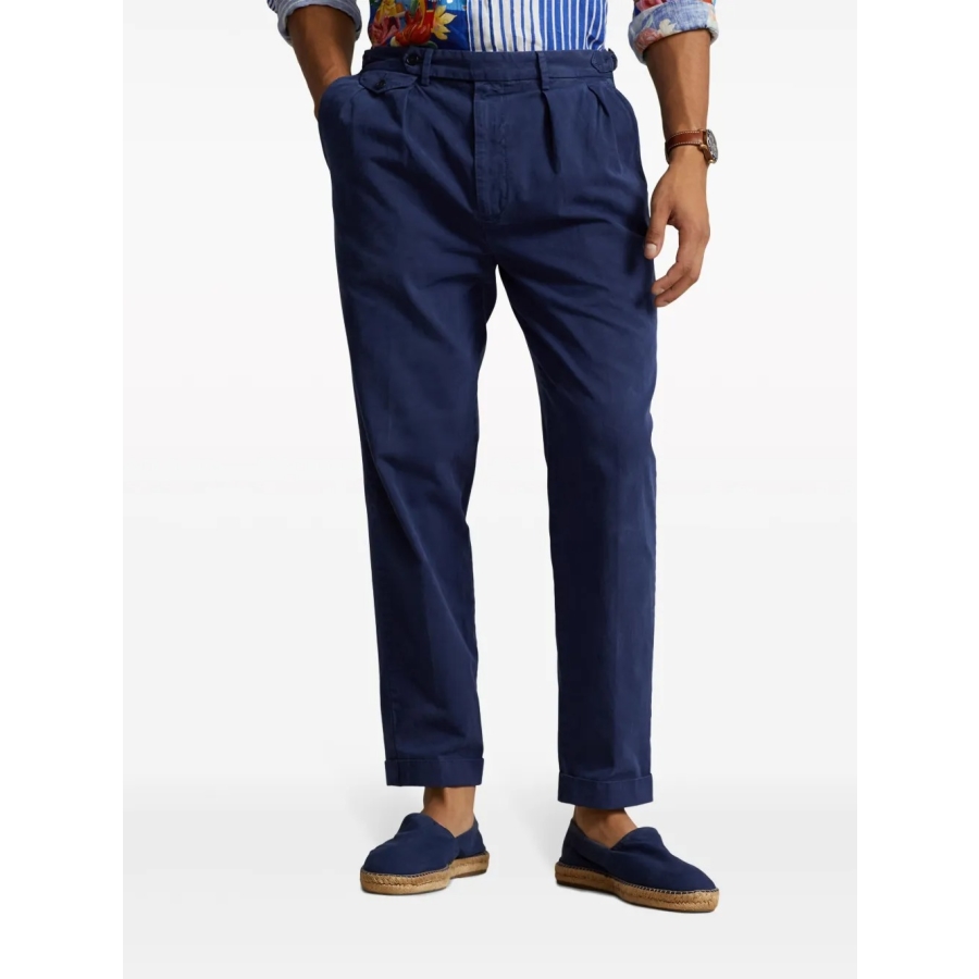 Featherweight Twill Tennis Flat-Front Pants