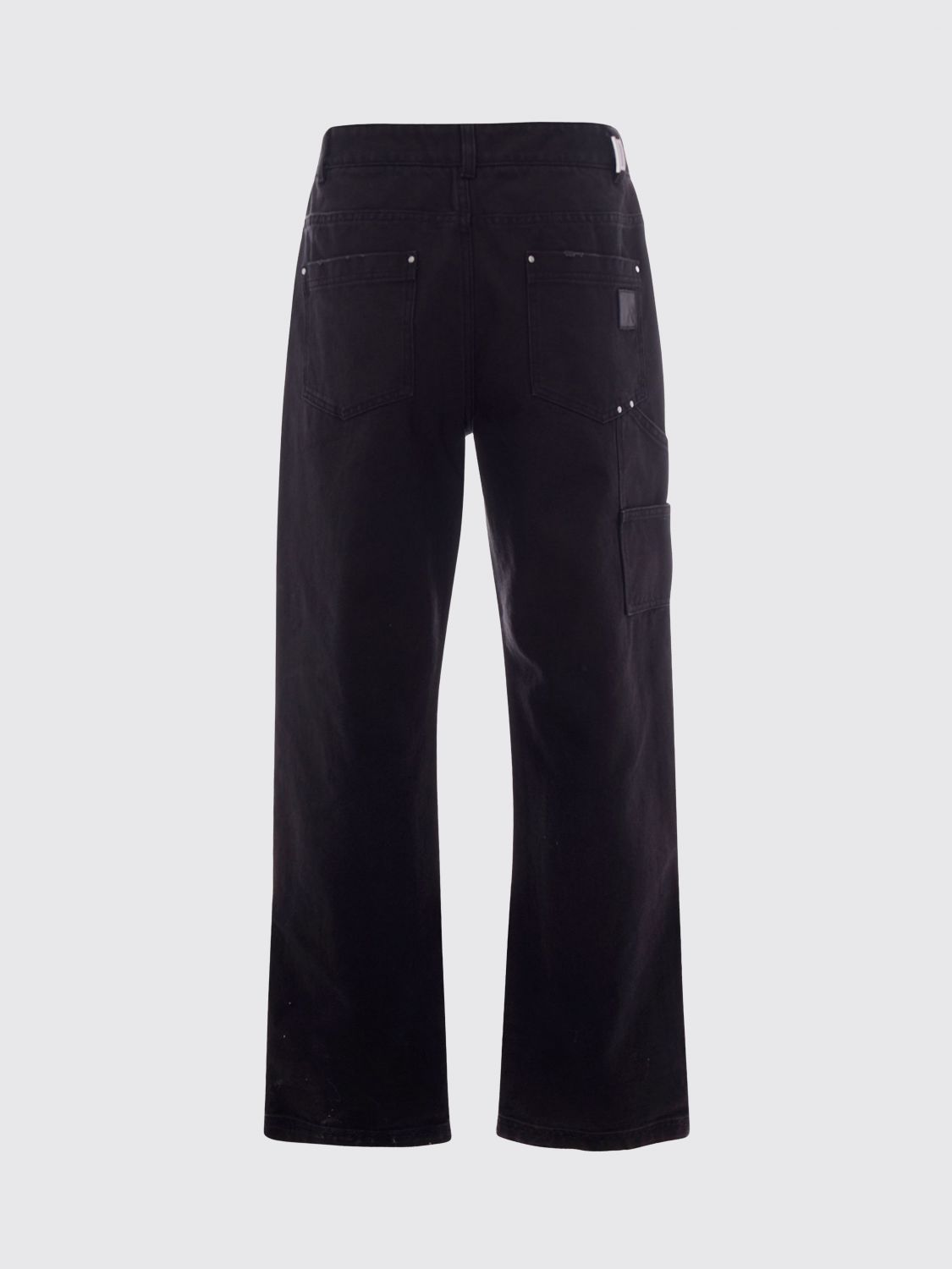 Pants Men color Black
