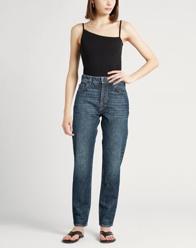 Woman Jeans Blue Size 27 Cotton