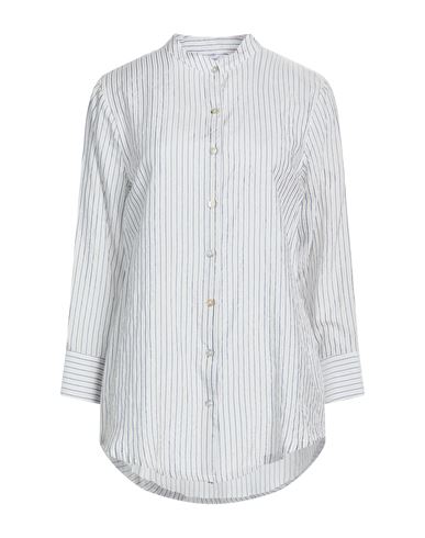 Woman Shirt Blue Size 10 Cotton