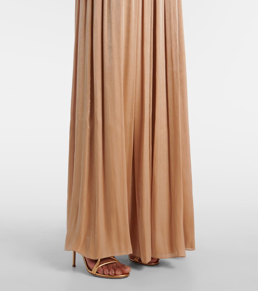 Silla cutout gathered gown