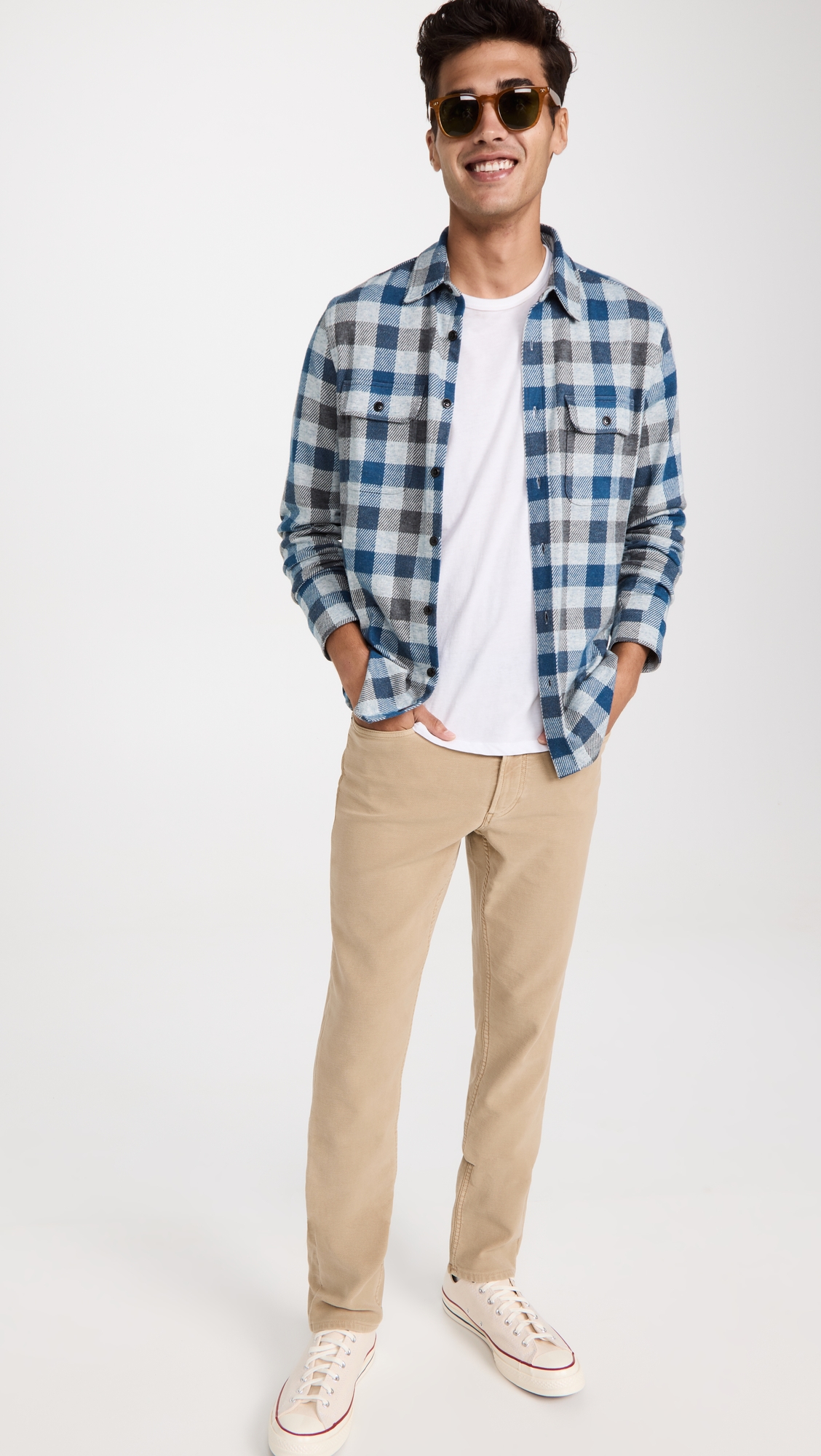 Stretch Terry 5 Pocket Pants Desert Khaki
