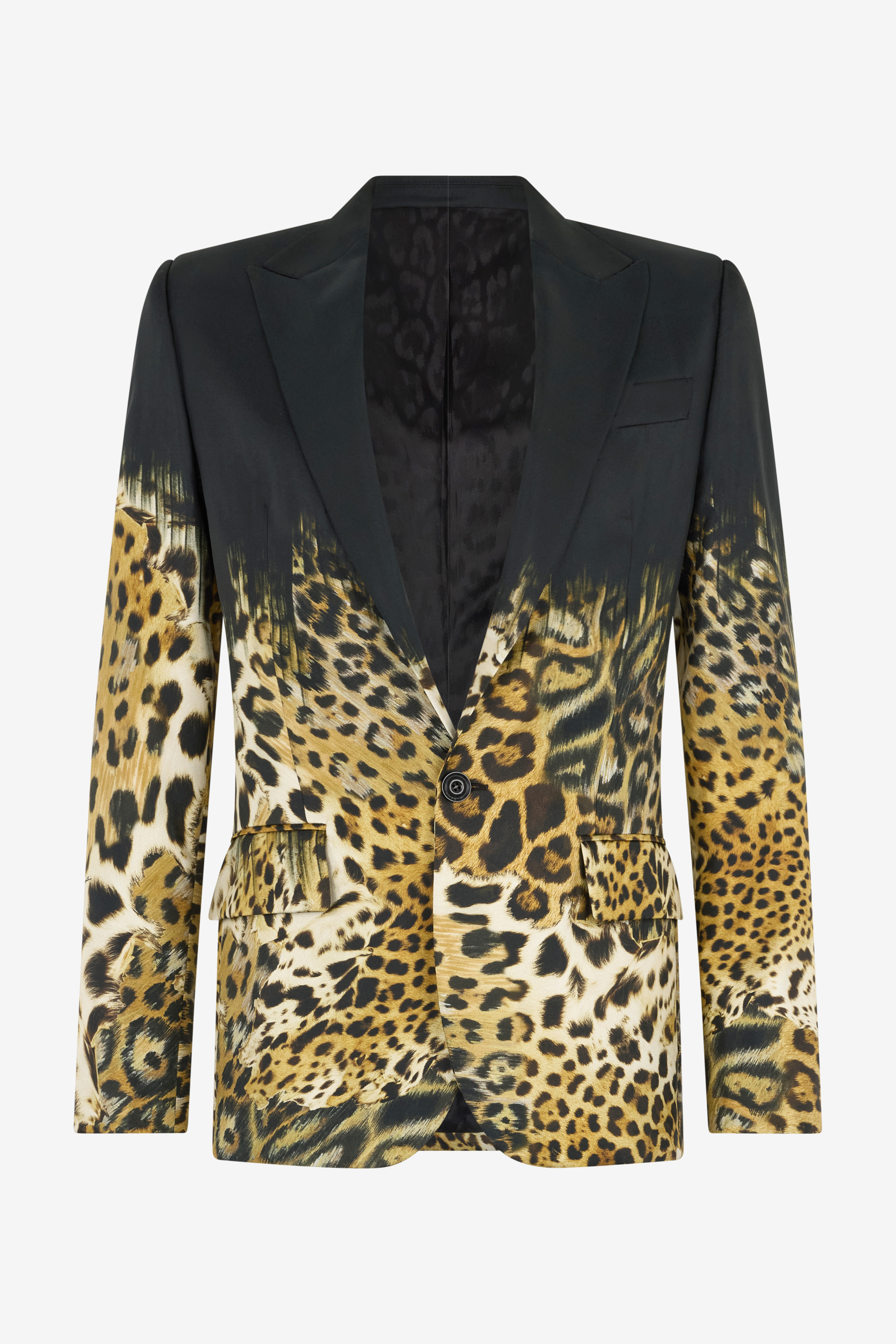 Jaguar Skin Print Blazer