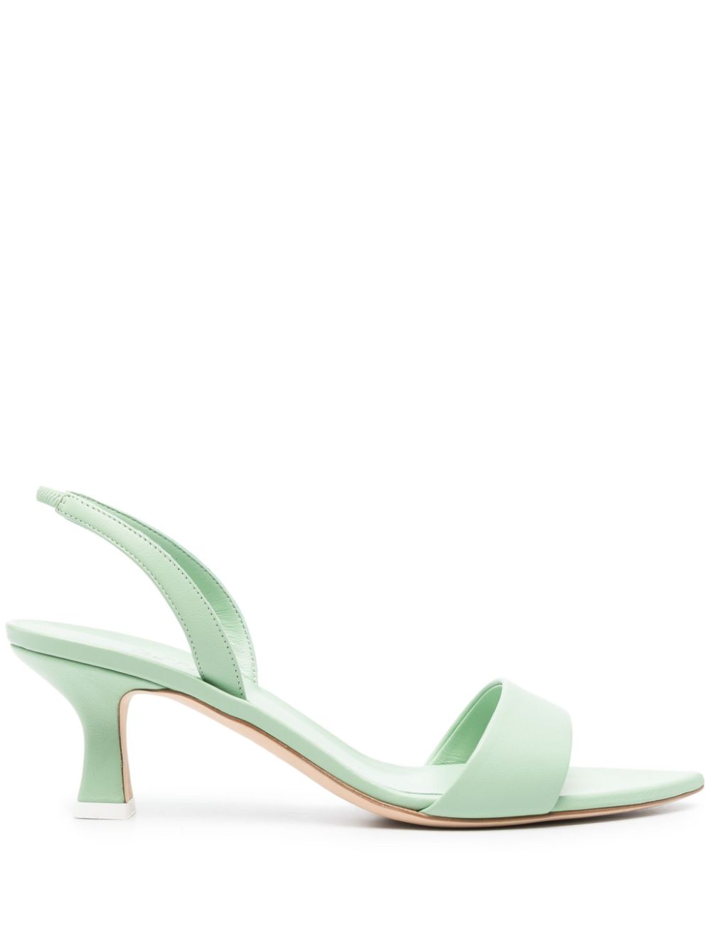 Orchid Pulp 50mm sandals - Green
