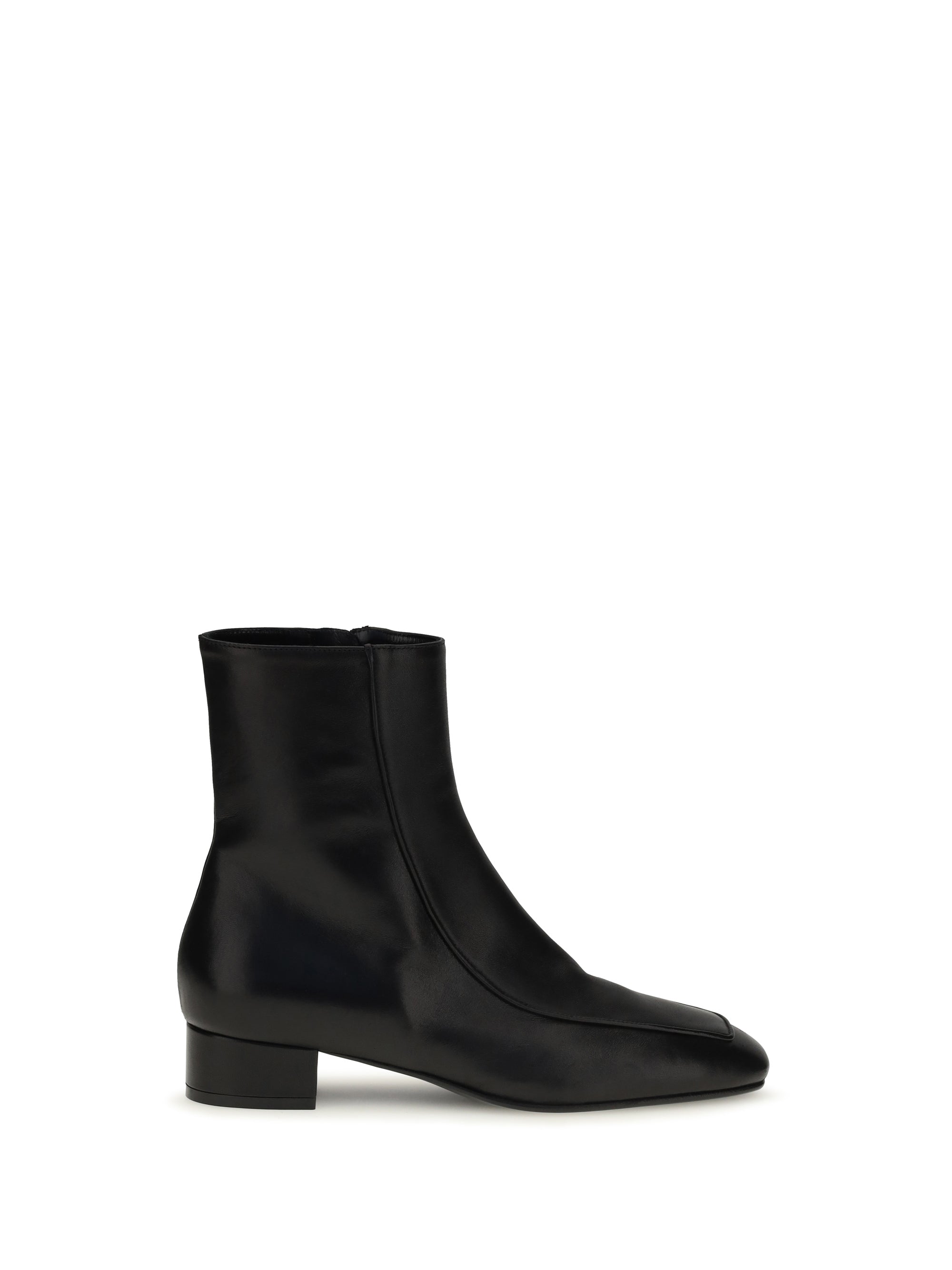 Shadow Ban Ankle Boot — Black