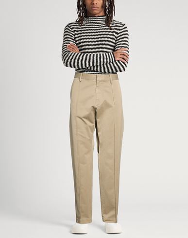 Man Pants Sage green Size 36 Cotton