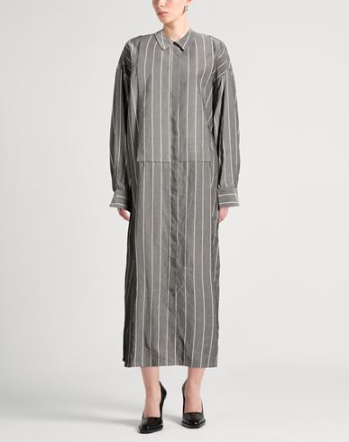 Woman Maxi dress Grey Size XS Viscose